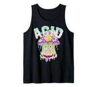 Acid Trip Magic Mushroom Funny LSD Grass Stoner Tank Top