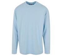 Urban Classics Heavy Boxy Acid Wash Long Sleeve T-shirt Blue L Men