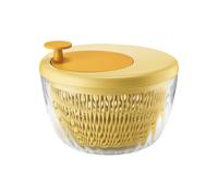Acid Yellow SALAD SPINNER WITH LID Ø26CM 'SPIN&STORE' "PREPARATION"