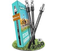 ACIELANNA Thru Axle Adapter M12 x 1.0-160-178 mm Thru Axle with Bicycle Axle Adapter, Adjustable Shaft Length, Thru Axle Compatible with Most Bicycle Trailer Couplings
