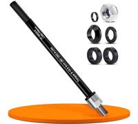 ACIELANNA Thru Axle Adapter M12 x 1.5, Thru-Axle Adapter for Bike Trailer Hitch, Length Adjustable 160-178 Thru-Axle Adapter