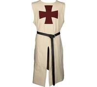 ACIMMI Clothing Tabards with Pockets Knights Templar Costume Medieval Tunic Mens LARP Reenactment