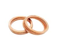 ACINRA Ctongrun-Washers M28 Copper Flat Washer, Seal Washer, good corrosion resistance(28x35x1.5,10Pcs)