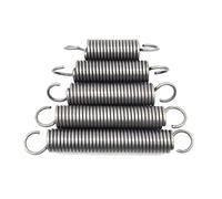 ACINRA Lbin-compression spring Diameter 1mm Outside Diameter 6mm 7mm 8mm Total Length 20mm 25mm 30mm 35mm 40mm 45mm 50mm 60mm Spring Steel Tension Spring Wire, 5pcs, Durable Multipurpose(1x6x20mm)