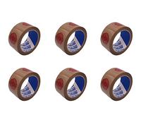 ACIT 1 Pack of 6 Rolls 66m x 50mm Printed Tape with Guarantee Seal
