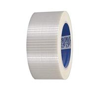 ACIT, Reinforced Woven Transparent Adhesive Tape, 50mm x 50m Roll, with Strong Woven Fibers for Tensile Strength