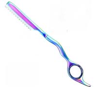 Acitvave Hair Thinning and Styling Razor + 10 Feather Styling Blade Compatible (Multicolour)