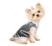 aCity Street Pet Breathable Sleeveless T-shirt L for Small Dogs and Cats, Soft, Comfortable, Stylish