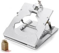 Acivirdde Engraving Stand with Adjustable Height and 9 Tilt Angles,Aluminum Alloy Vise Support Fixture for Carving and Craft Workstations