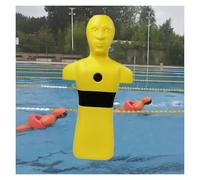 Acivirdde Water Training Dummies,Pool Lifesaving Training Models,Heavy Equipment,Drowning Prevention Teaching Tools(Yellow)