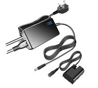 ACK-E6 AC Power Supply Adapter LP-E6 LPE6N Dummy Battery DR-E6 DC Coupler Kit fit for Canon EOS R6 Mark II, R R5 R6 90D 80D 60D 6D 7D Mark II, 5D Mark III, 5D Mark IV Cameras.