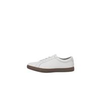ACK&JONES Men's JFWGALAXY Leather Sneaker, Bright White, 11 UK