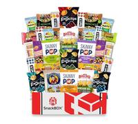 ackBOX Gluten Free Healthy Snacks Care Package (34 Count) for College Students, Exams, Easter, Military, Finals, Office and Gift Ideas. Over 3 LBS of Chips, Popcorn, and granola Bars.