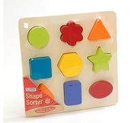 Ackerman Wooden Shape Sorter Sorting Puzzle