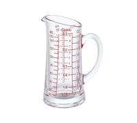 Ackers Glass Measuring Cup 5 Oz/150ml Shot Glass Measuring Cup with V-Spout,Insulated handle