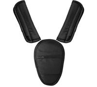 ACKKOR 3 Pcs Baby Car Seat Cover Set, Car Seat Strap Pads and Soft Shoulder Cover Skin-Friendly Seatbelt Covers Kids Pram Strap Covers for Newborn Infants and Kids