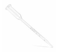 ACKKOR Vinometer, glass vinometer 0 to 25% alcohol content alcohol percent hydrometer alcohol content glass Robust construction alcoholmeter alcohol measuring device for homebrewers and wine