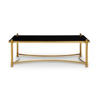 Ackley Coffee Table - Black & Gold