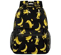 Ackutea Kids Backpack for Boys - School Bag Laptop Backpack College Bookbag for Children Teens Elementary Middle School, Banana, Daypack Backpacks