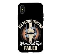 ACL Reconstruction Duct Tape Failed Survivor Case for iPhone X/XS