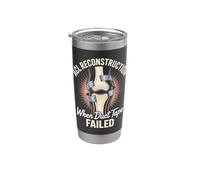 ACL Reconstruction Duct Tape Failed Survivor Stainless Steel Insulated Tumbler