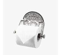 ACL Toilet Roll Holder Wall Mounted - Waterloo Fixture Style Toilet Paper Holder for Bathroom - Polished Nickel Novelty Toilet Roll Holder with Included Hardware