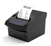 ACLAS Thermal Receipt Printer 80mm, 250mm/s High-Speed POS Printer with Auto Cutter & Cash Drawer Port, USB + Ethernet, ESC/POS Compatible for Restaurant, Retail, Kitchen