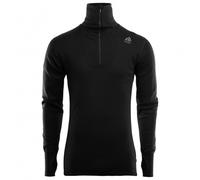 Aclima - Doublewool Polo Shirt Zip - Merino jumper size XXL, black