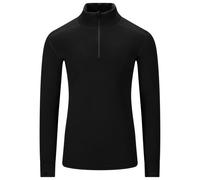 Aclima - FleeceWool V2 Polo Zip - Merino longsleeve size XL, black