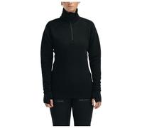 Aclima - Women's FleeceWool V2 Polo Zip - Merino longsleeve size XL, black
