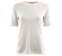 Aclima - Women's Lightwool Undershirt Tee - Merino base layer size M, grey/white
