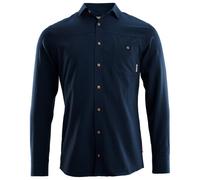 Aclima - Woven Wool Shirt - Shirt size XS, blue