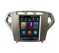 ACLips 9.7 Inch Car GPS Navigation Screen, Android 11 Radio Video Player for Ford Mondeo MK4 2007-2010, Support Bluetooth WIFI FM DVD USB Hot Spot