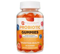 Aclla Wellness Probiotic Gummies - 50 Billion CFU, 10 Probiotic Strains - Gut Health & Immunity Support - Gluten-Free, Vegan, Non-GMO - Orange Flavor, 60 Count