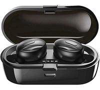 Aclouddate1 Bluetooth Headphones,2020 Bluetooth 5.0 Wireless Headphones Stereo Sound Microphone Mini Wireless Earbuds with Headphones and Portable Charging Case for iOS Android PC
