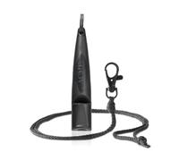 ACME 210.5 Alpha Dog Whistle - Black - With Lanyard | 6200Hz Gundog & Spaniel Whistle, Reliable Recall, Flushing & Obedience Training, UK Made