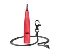 ACME 210.5 Alpha Dog Whistle - Carmine Red - With Lanyard | 6200Hz Gundog & Spaniel Whistle, Reliable Recall, Flushing & Obedience Training, UK Made