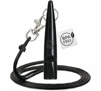 ACME Dog Whistle 210.5 Classic - Patented Sound Chambers, Comfort Grip, Lanyard - Black