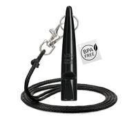 ACME Dog Whistle 210.5 Classic - Patented Sound Chambers, Comfort Grip, Lanyard - Black