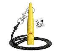 ACME - 210.5 Classic Dog Whistle with Lanyard - Yellow- Patented Sound Chambers with Controlled Sound Performance, Comfort Grip Design Dog Accessories, Training & Behaviour Aids for Dogs