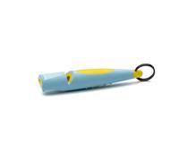 ACME - 211.5 Alpha Dog Whistle - Baby Blue/Yellow - Patented Sound Chambers with Controlled Sound Performance, Comfort Grip Design - Dog Accessories, Training & Behaviour Aids for Dogs