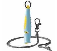 ACME 211.5 Alpha Dog Whistle - Baby Blue/Yellow - With Lanyard | 5700Hz Long-Distance Dog Whistle, Clear Long-Range Recall, For Retrievers & Labradors, UK Made
