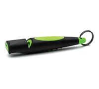 Genuine ACME Professional, BPA-Free Plastic Dog Training Whistle No. 211.5 ALPHA with Enhanced Ergonomic Grip, 110 dBA Long Range, Made in the UK. Black on Day Glow Green