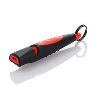 ACME 211.5 Alpha professional quality dog training whistle. High Pitch. Single Note. Weather-proof. With New Comfort Grip. Made and designed in the UK (Black on Day Glow Orange)