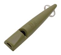 ACME 211.5 dog training whistle. Medium high single note. Preferred by larger dog breeds. BPA free plastic. Good distance whistle. Genuine made in England (Olive Drab)