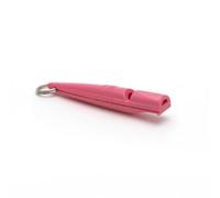 ACME 211.5 dog training whistle. Medium high single note. Preferred by larger dog breeds. BPA free plastic. Good distance whistle. Genuine made in England (Honeysuckle Pink)