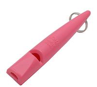 ACME 211.5 dog training whistle. Medium high single note. Preferred by larger dog breeds. BPA free plastic. Good distance whistle. Genuine made in England (Honeysuckle Pink)