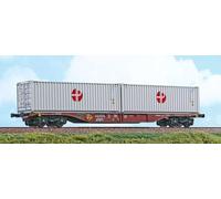 ACME 40428 Intermodal Car Sgns Touax 60 Feet With Two Bulk 'Paganella'
