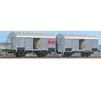 ACME 45057 Set Of 2 Wine Transport Cars With Cabin, ERMEWA + Marchetti & C. FS