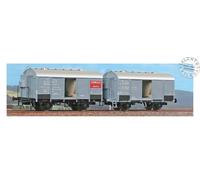ACME 45057 Set Of 2 Wine Transport Cars With Cabin, ERMEWA + Marchetti & C. FS